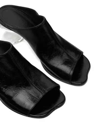 Mm6 Maison Margiela Open-toe Block-heel Sandals In Multi