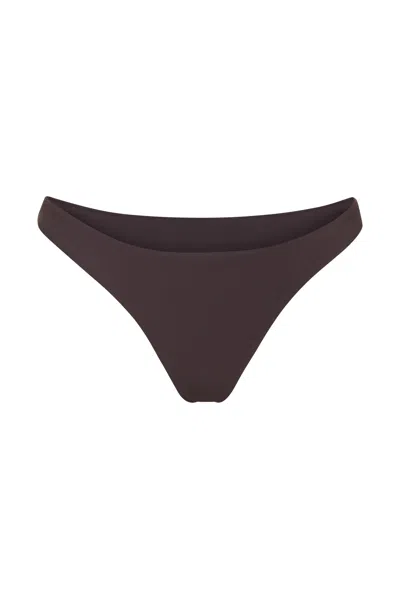 Anemos Archive Sale | Eighties High-cut Bikini Bottom In Brown