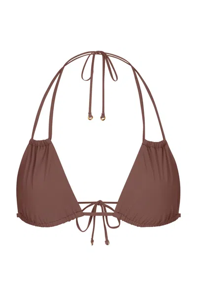 Anemos Archive Sale | Jane Bikini Top In Brown