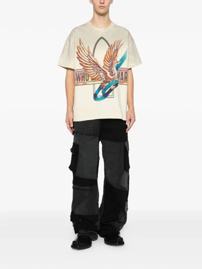 Who Decides War Short-sleeve Print T-shirt In Neutral
