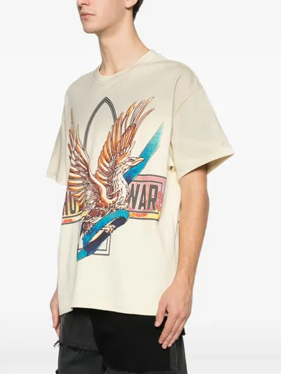 Who Decides War Short-sleeve Print T-shirt In Neutral