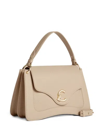 Coccinelle Medium C-me Shoulder Bag In Brown