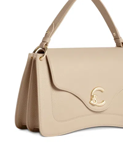 Coccinelle Medium C-me Shoulder Bag In Brown