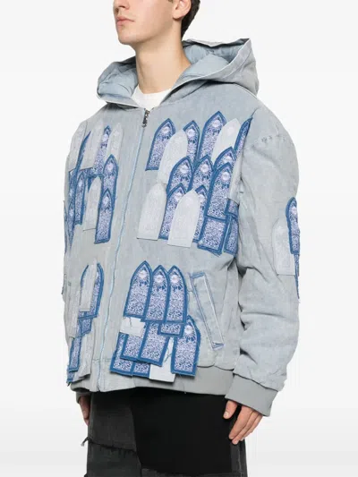 Who Decides War Fly Away Work Jacket In Blue