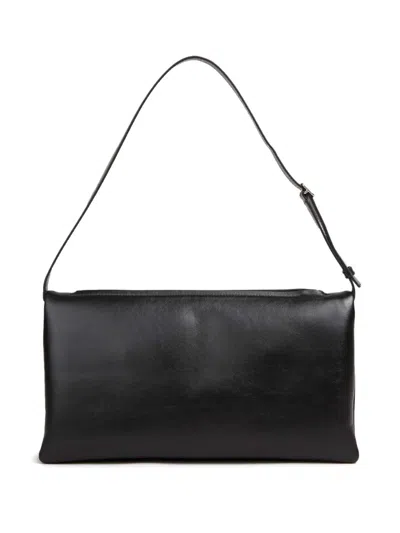 Courrèges Rectangular Shoulder Bag In Black