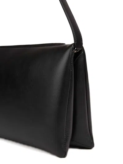 Courrèges Rectangular Shoulder Bag In Black
