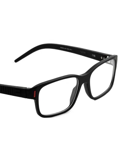 Tag Heuer Rectangle-frame Glasses In Black