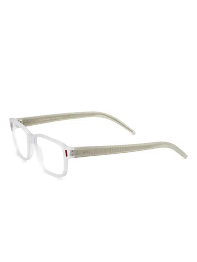 Tag Heuer Rectangle-frame Glasses In White