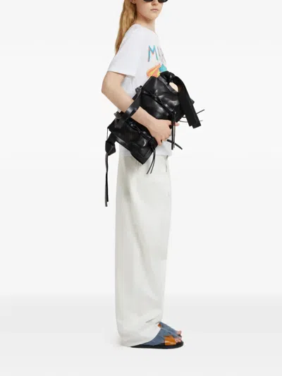 Marni Postcard-print Short-sleeve T-shirt In White