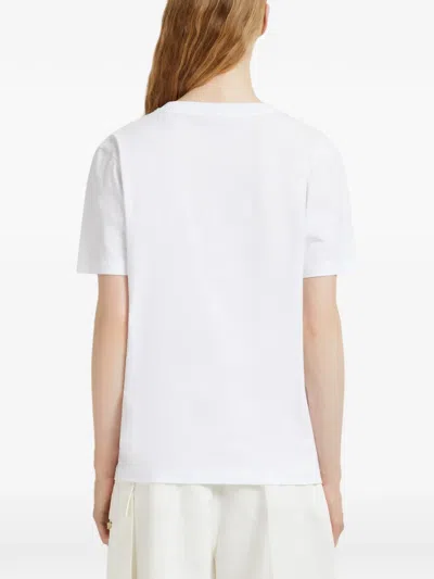 Marni Postcard-print Short-sleeve T-shirt In White