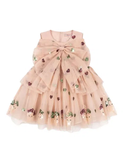 Konges Sløjd Sequin Bow Dress In Multi