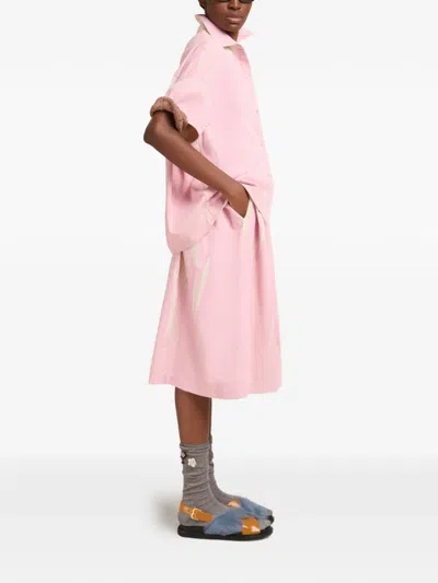 Marni Jacquard-pattern Laddered Sweater In Multi