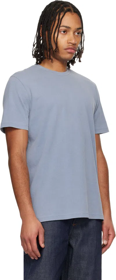 A.p.c. Blue Apc Printemps 26 T-shirt In Blue