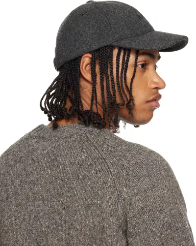 Apc Gray Charlie Baseball Cap In Gray