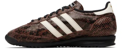 Adidas Originals Brown Sl 72 Og Sneakers In Brown