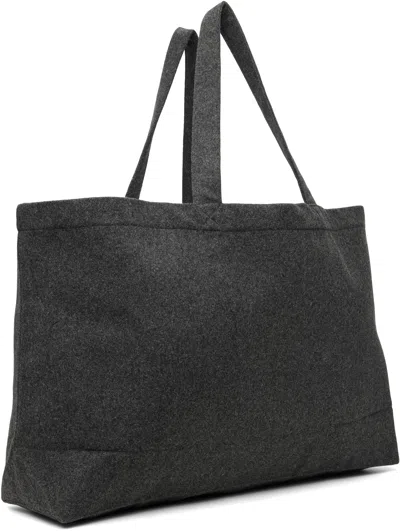 Apc Gray Trapèze Shopping Tote In Gray
