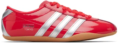 Adidas Originals Red Tokyo Sneakers In Red