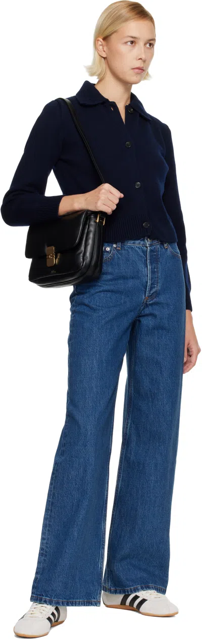 Apc Black Grace Soft Bag In Black