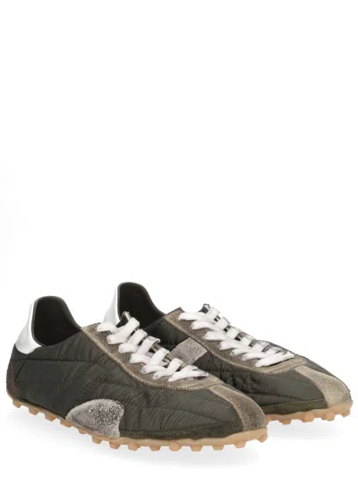 Maison Margiela Green Polyester Sneaker
