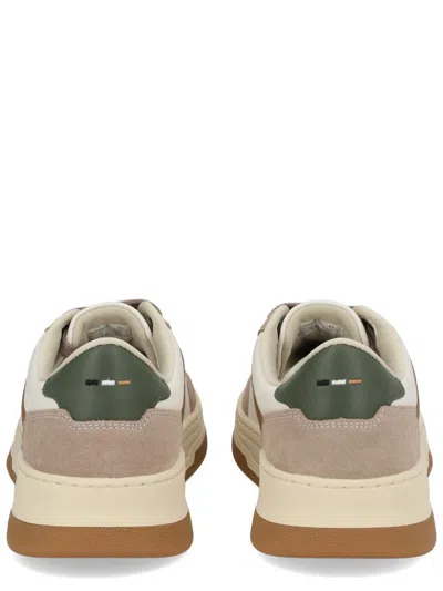 Hugo Boss Baltimore Tenn Sneaker In Neutral