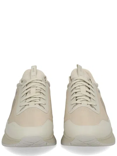 Hugo Boss Ttnm Evo Sneaker In Neutral
