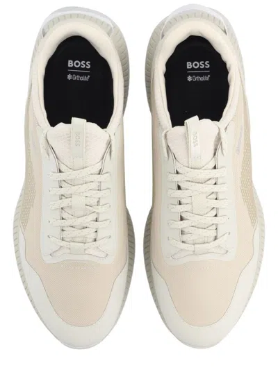 Hugo Boss Ttnm Evo Sneaker In Neutral