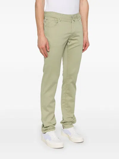 Jacob Cohen Slim Fit Denim Jeans In Green