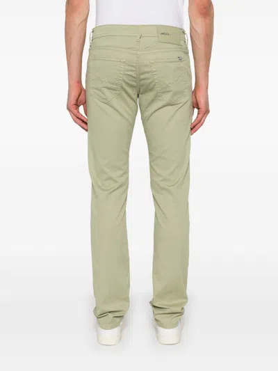 Jacob Cohen Slim Fit Denim Jeans In Green