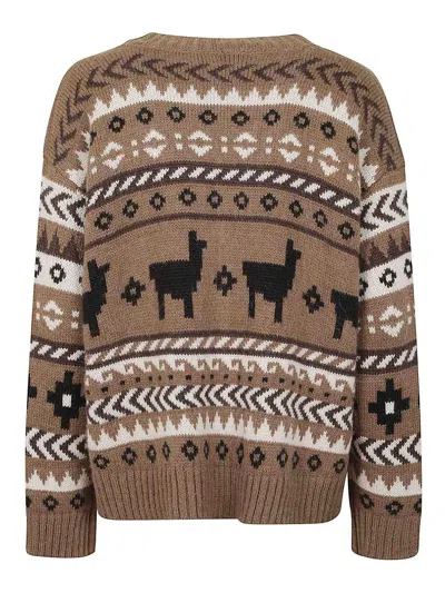 Weekend Max Mara Weekend Maxmara Ovatta Cardigan Camel In Brown