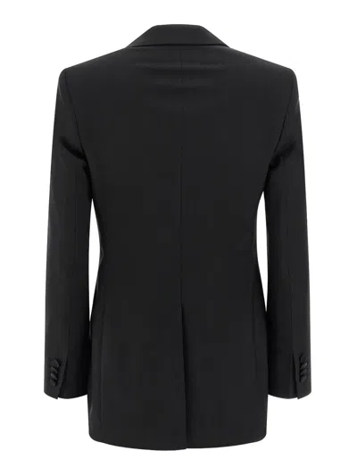 Tagliatore Wool Blend Suit In Black