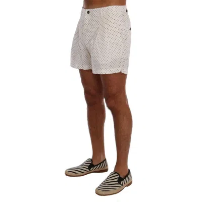 Dolce & Gabbana White Polyester Short And Mini Women's Shorts In White