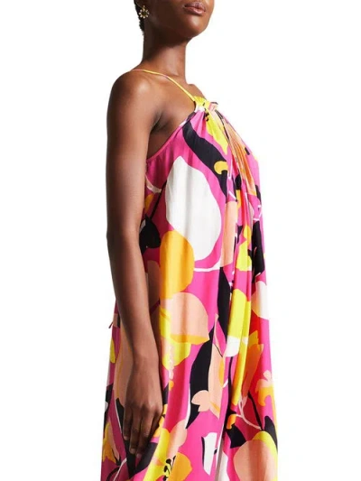 Ted Baker 270509 Long Floral Print Maxi Dress In Multi