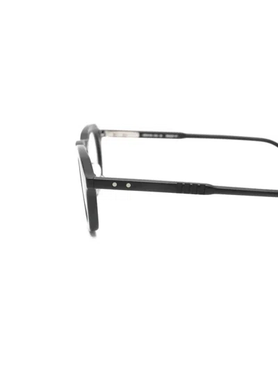 Thom Browne Round-frame Glasses In Blue