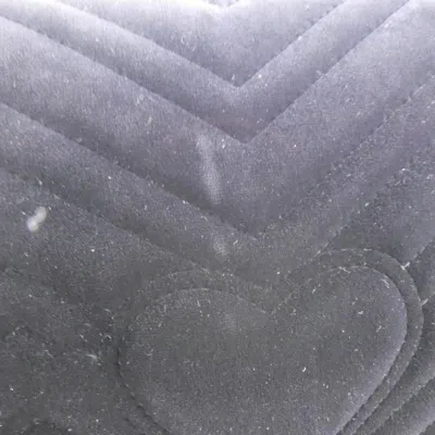 Pre-owned Gucci Gg Marmont Black Velvet Shoulder Bag ()