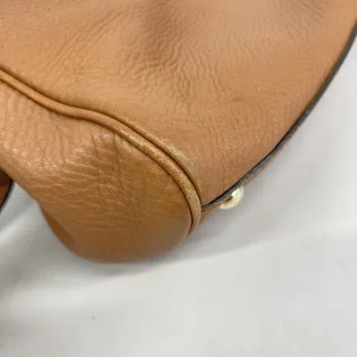 Pre-owned Gucci Light Brown Leather Tote Bag ()