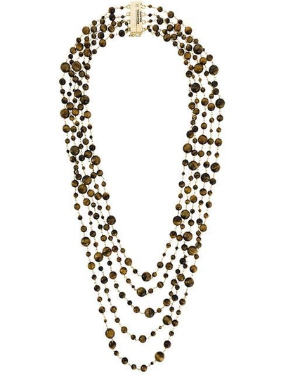 Shop Rosantica 'orti' Necklace - Brown