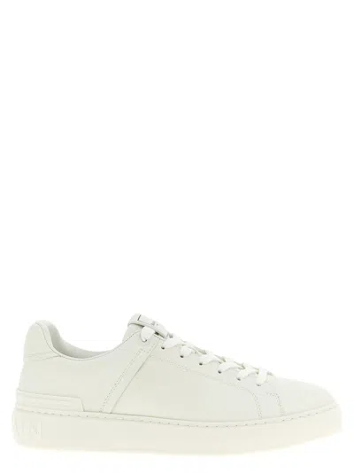 Balmain B Court Calfskin Sneaker In Multi