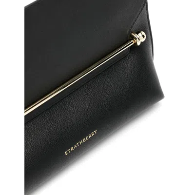 Strathberry Tote Bags In Black