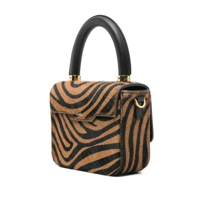 Amiri Micro Ma Zebra Tote Bag In Multi