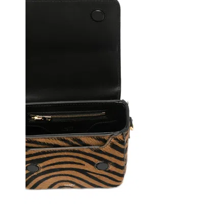 Amiri Micro Ma Zebra Tote Bag In Multi