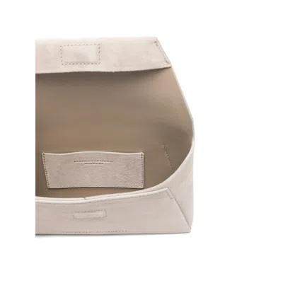 Brunello Cucinelli Chain-strap Mini Bag In Neutral