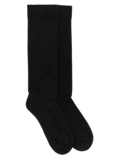Drkshdw Jacquard Logo Socks In Black