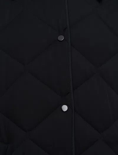 Joseph Penny Quilted Coat In Brown