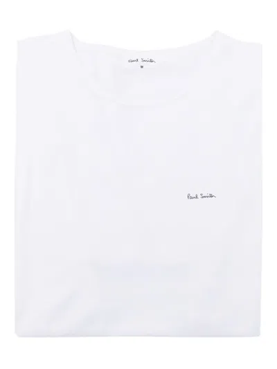 Paul Smith Organic Cotton T Shirt 3pack In Multi