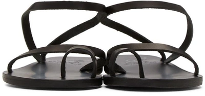 Shop Ancient Greek Sandals Black Apli Eleftheria Sandals