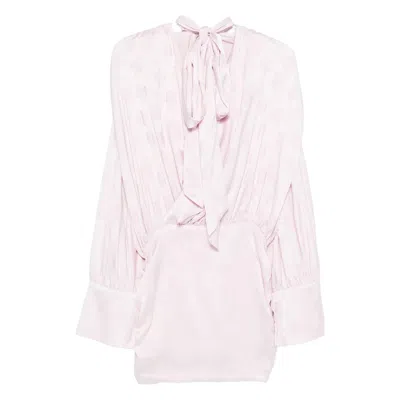 Rotate Birger Christensen Dresses Pink In Pink