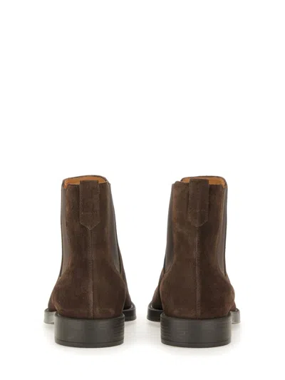 Tod's Suede Chelsea Boot In Brown