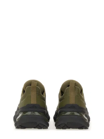 Dsquared2 Faster Sneaker Mesh Chunky Sole Pull Tab In Green