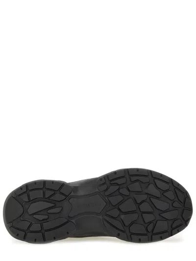 Dsquared2 Faster Sneaker Mesh Chunky Sole Pull Tab In Green