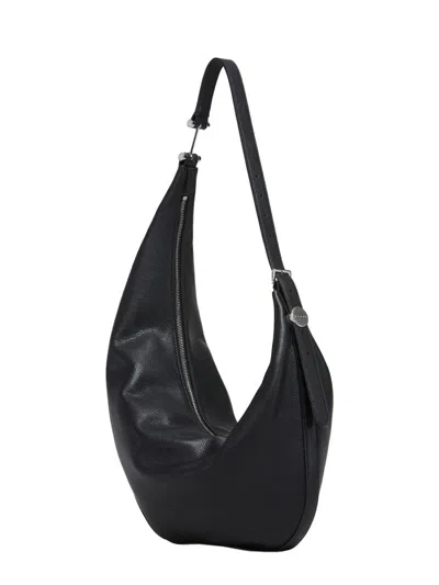 Marni Small Bag With Smooth Finish And Adjustable Strap In Black
